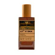 13th V*DKA Liquors Fragrance perfume bottle with wooden cap, 50ml