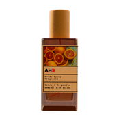 AHS Woody Spicy fragrance perfume bottle with wooden cap, 50ml