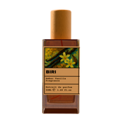 Biri Amber Vanilla fragrance perfume bottle with wooden cap, 50ml