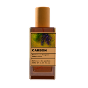 Carbon Aromatic Fougere fragrance perfume bottle with wooden cap, 50ml