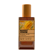 Mango Venom Oriental Woody Fragrance Extrait de Parfum 50ml bottle with wooden cap