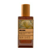 Musk Woody Floral Musk Fragrance Extrait de Parfum 50ml bottle with wooden cap