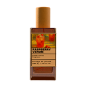 Raspberry Venom Floral Fruity Fragrance Extrait de Parfum 50ml in Glass Bottle with Wooden Cap