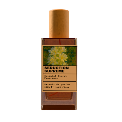 Seduction Supreme 50ml Extrait de Parfum - Oriental Floral Fragrance with Wooden Cap