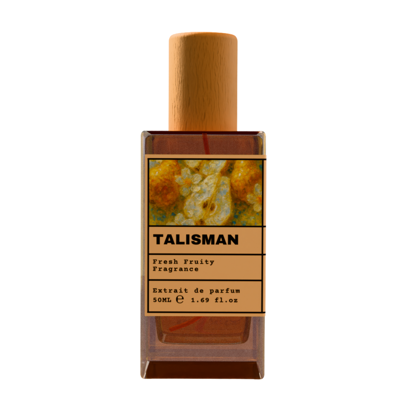 Talisman 50ml Extrait de Parfum - Fresh Fruity Fragrance with Wooden Cap