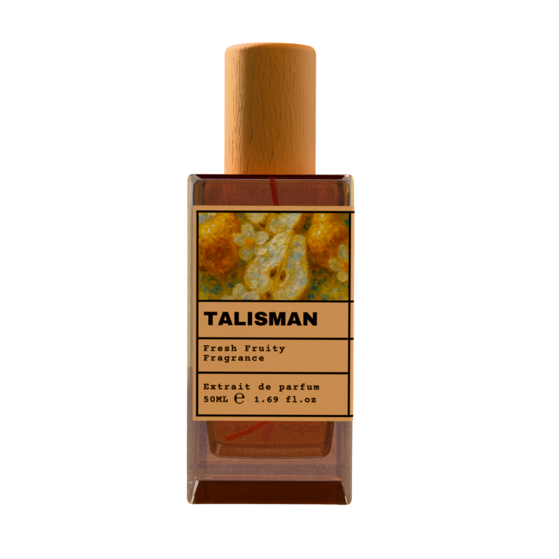 Talisman 50ml Extrait de Parfum - Fresh Fruity Fragrance with Wooden Cap